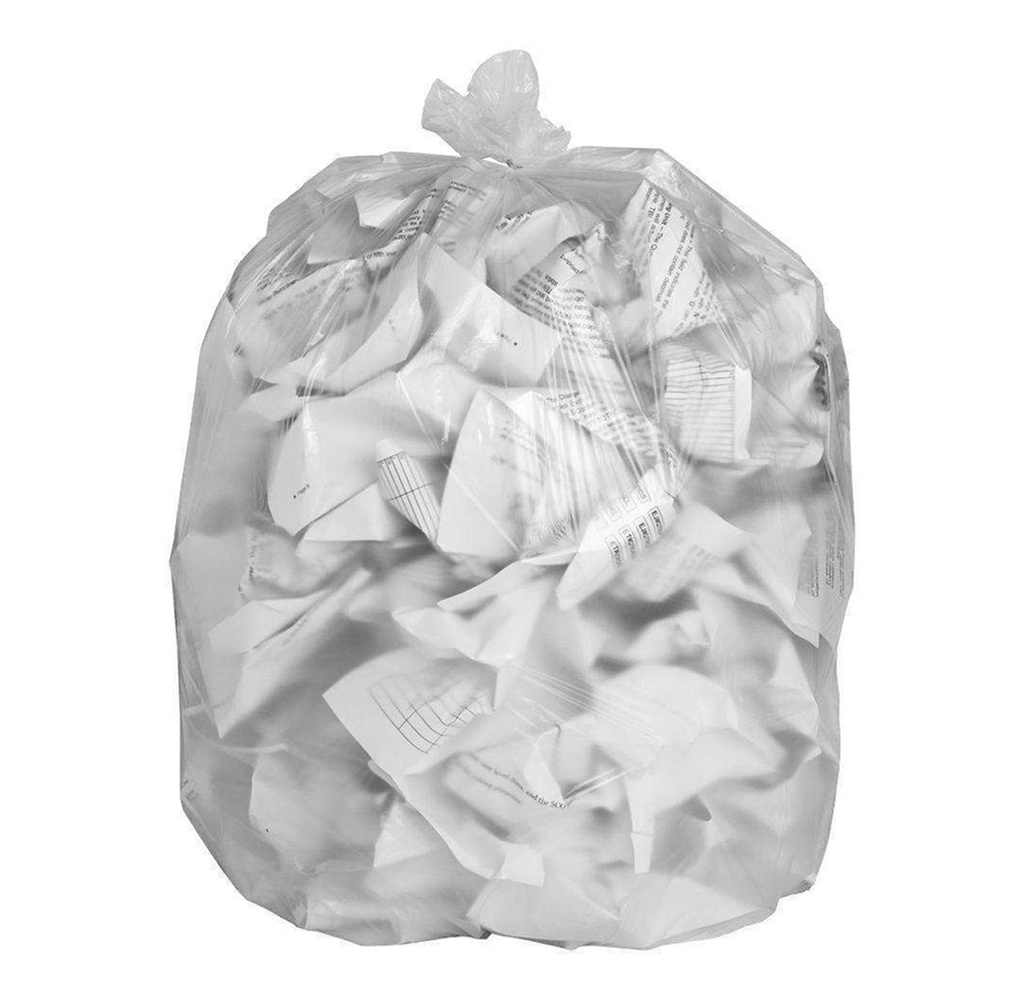 Bolsa Plástica Jardinera Transparente (40"x47"/100) 1x25 Paq