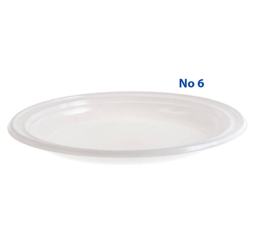 Plato Plástico DynaPack Nº6 (1x25)